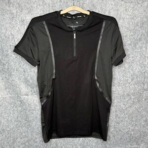 NWT Stone‎ Falcon Men’s Black Short Sleeve Workout Shirt- Sz S